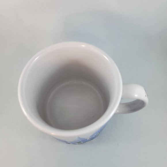 Mug New York Americaware Cup Coffee Tea USA Large Blue White - Picture 7 of 10